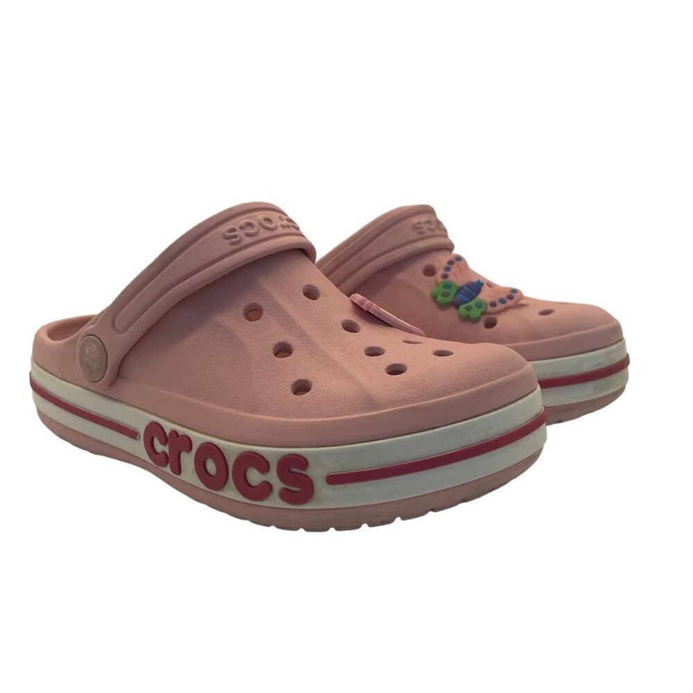 CROCS Bayaband Clog K – Kids Size C13 – Petal Pink